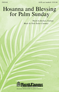cover Hosanna and Blessing for Palm Sunday SATB choral sheet music cover